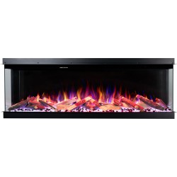 Superb 60'' -  Kominek elektryczny LED ścienny AFLAMO