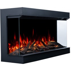 SUPERB 3D 160, Kominek elektryczny do zabudowy z dźwiękiem AFLAMO