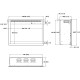 Wkład AFLAMO 3D 45x60, wkład elektryczny LED do zabudowy AFLAMO PLUS + DŹWIĘK