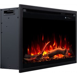 Wkład AFLAMO 3D 60x40, wkład elektryczny LED do zabudowy AFLAMO PLUS + DŹWIĘK