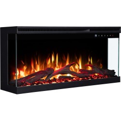 Unique PRO 120, Kominek elektryczny LED do zabudowy AFLAMO