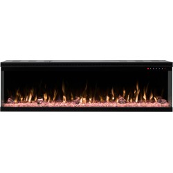 Kominek elektryczny LED ścienny UNIQUE 107 cm  AFLAMO
