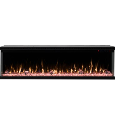 Kominek elektryczny LED ścienny UNIQUE 107 cm  AFLAMO